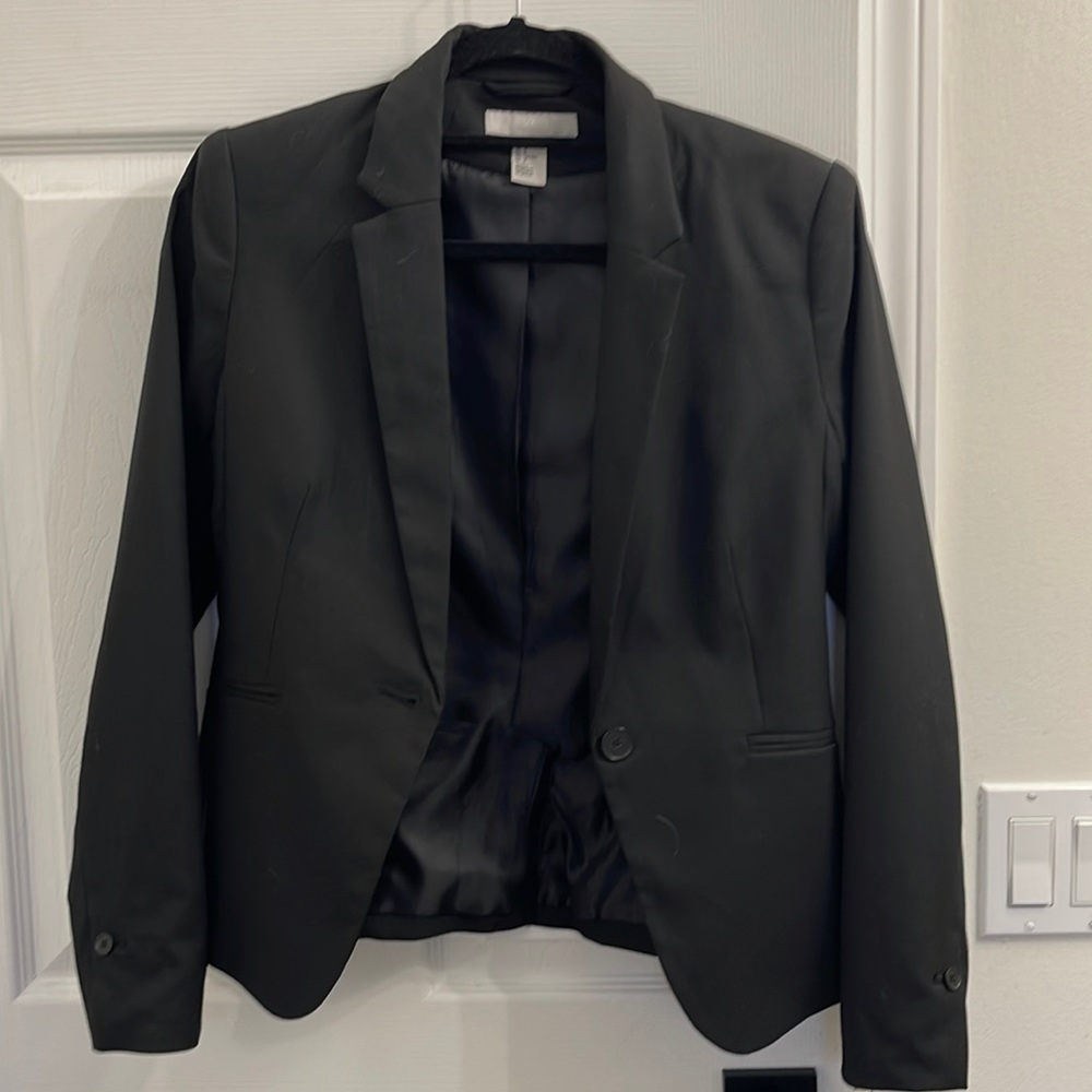 Black h&m blazer